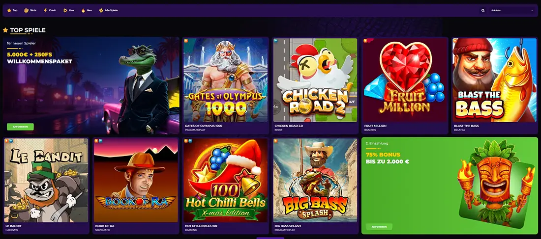 11Croco Casino Startseite